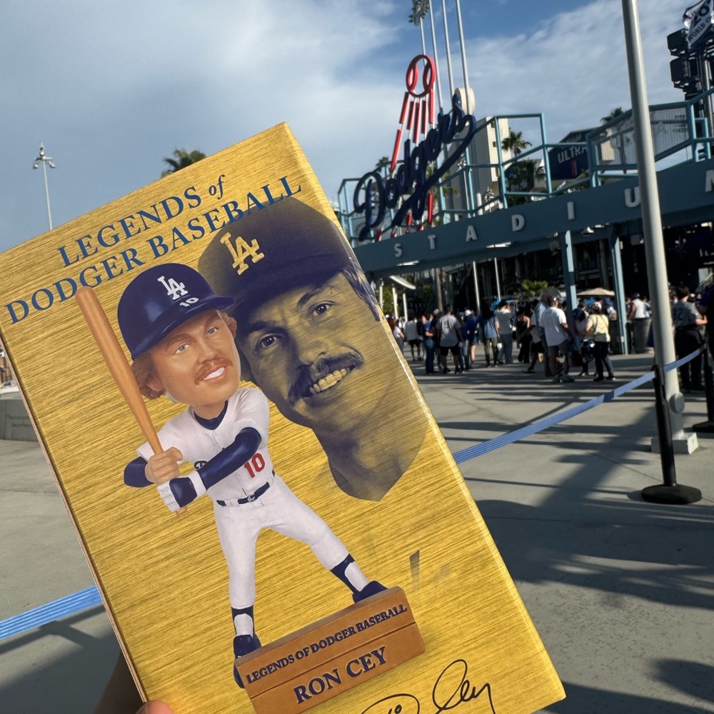 Legends of Dodger Baseball Ron Cey Bobblehead